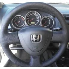 capa de volante costurada honda fit