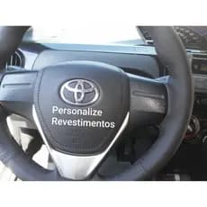 capa de volante costurada  etios - corolla
