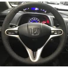 capa de volante costurada new civic