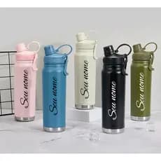 Garrafa Térmica Thermos Flask 750 ml + Gravação do nome a laser