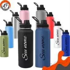 Garrafa Termica 1,2 Litros Parede Dupla Inox (Personalizada)
