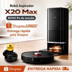 Xiaomi Robot Vacuum X20 Max Original | Robô Aspirador Automático,220V. - Original Excelente