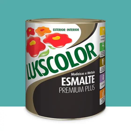 ESMALTE SINTETICO ALTO BRILHO PREMIUM LUKSCOLOR 900ml