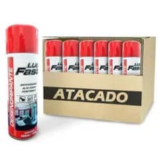 Kit 6 Desengripante Lubrificante Spray 300ml Lub Fast Desengripante Antiferrugem