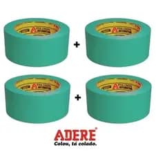 Fita Crepe Larga Automotiva Verde 45x50m Adere 04 Unidades