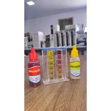 Kit Teste Ph e Cloro Estojo Medidor Análise Reagentes Para Piscinas NP.