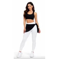 Tapa Bumbum Feminino Fitness Estilo Saia Academia Cobre Bumbum Treino Esportivo