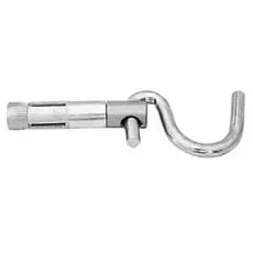 Gancho Armador Parabolt teto Para rede,cadeira de Balanço, teto Inox 304 ou Zincado P Concreto Peça