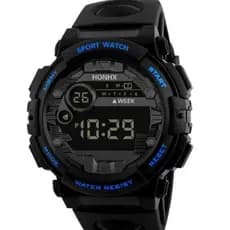 Relógio Infantil De Pulso Digital LED Esportivo Masculino HONHX