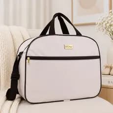 Bolsa Maternidade Grande Espaçosa Passeio Detalhe