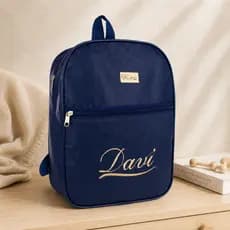 Mochila Maternidade Personalizada com Nome do Bebê Espaçosa