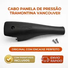 Cabo Superior Tampa Panela Pressão Tramontina Vancouver 3L,4,5L e 6L | Original Seguro Envio Rápido
