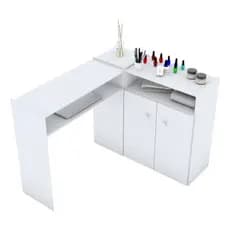 Mesa Para Manicure Nail Designer Pedicure Salão De Beleza Profissional