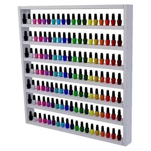 Nicho Organizador Expositor Para Esmaltes 7 Prateleiras Mdf Premium