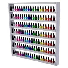 Nicho Organizador Expositor Para Esmaltes 7 Prateleiras Mdf Premium