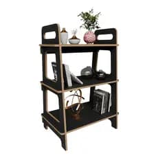 Estante Sapateira Livreiro Suporte Prateleira Aparador Decoração Sala Quarto MDF Premium