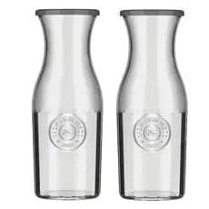 Jarra Decanter Americano Vintage vidro Nadir c/ Tampa Plástica 1,2 litros