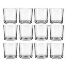 Kit 60x Copos Baixo Whisky e Caipirinha Fundo Grosso - Nadir 265ml