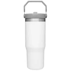 Garrafa Flip Straw Tumbler com Alça Superior e Canudo 900 mL