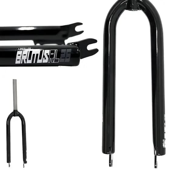 Garfo Rígido Bike Absolute Brutus RL 26 ou 29  - Preto