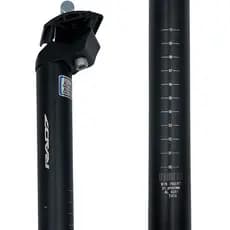 Canote de Selim Rad7 Concept 31,6 x 350 mm em Alumínio MTB - Preto
