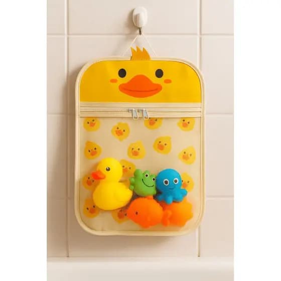 Organizador de Brinquedos Saco Organizador de Banheiro  Para Brinquedos Estampado