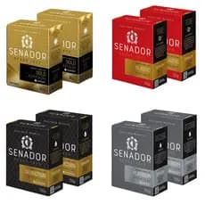 Kit 8 Sabonetes Senador Masculino 130g Classic Platinum Gold Seduction Em Barra Perfume Intenso