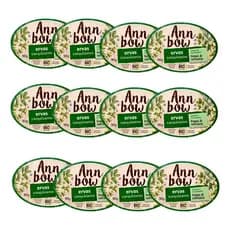 Kit 12 Sabonetes Ann Bow Em Barra Glicerinado Ervas 90g Natural Hidratante Refrescante Suave