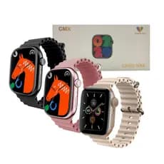 Relógio Smartwatch Tela Infinita Digital 45mm Altomex CX800 MAX/X13 Ultra (PRATA - ESGOTADO)