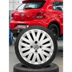 Calota Vw Gol Voyage Saveiro G5 2009 a 2011 Aro 14 Jogo Com 4 G5 G6 G7 e G8