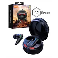 FN-B48 Fone de Ouvido Bluetooth Gamer TWS - Bluetooth 5.4, Redução de Ruído por Inteligência Artficial - IA, 8h de Bater
