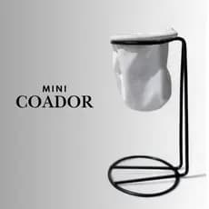 Mini Coador Café Gourmet De Pano Chá Individual Suporte Mariquinha