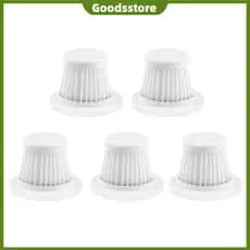 5 Peças Filtro De Vácuo De Carro HEPA Reutilizável Portátil Acessórios Para Aspirador De Pó [Goodsstore.br]