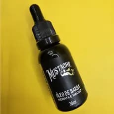 Óleo Ferrari Black para barba da Mustache - 30 ml