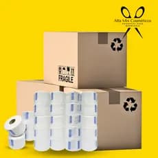 Gola higiênica | Caixa C/ 20 Pacotes C/ 100 Rolos | 10000 Unidades