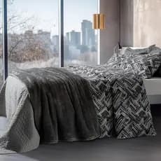 Jogo de Cama Casal HOME DESIGN Percal 200 Fios S2 - Akasa