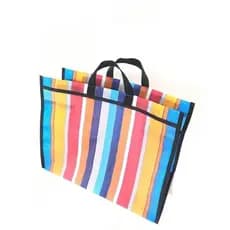 Sacola de Feira, sacolão, mercado e outros feita em Nylon super resistente Média