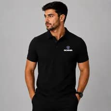 Camisa Polo Masculina De Malha Piquet Camisa Scania Caminhão