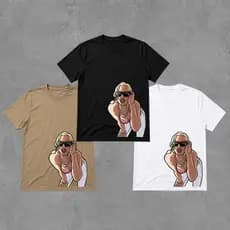 Kit 3 Camisetas Masculina Estilo GTA Camisa Algodão Premium