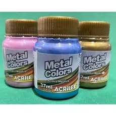 Tinta Metal Colors Acrilex 37ml - 01 Unidade