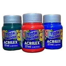 Tinta para Tecido Fosca Acrilex 37ml