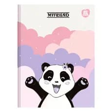 Caderno My Friend 48 Folhas Brochura Costurado Capa Dura Grande - Animativa - 01 Unidade