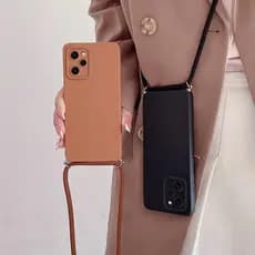 Redmi Note 12 Pro Plus Capa De Cordão Cruzado Para Xiaomi Note12 4G 5G 11pro Silicone Mate Nota12 4G