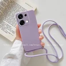 Para POCO C85 4G Crossbody Colar Cinta Cordão Caso Macio Xiaomi C 85 Câmera Proteger Silicone Pára-Choques Capa Escudo