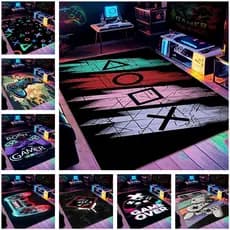 Videogame City Cyberpunk Gamepad Esports Room Carpet Chair Tapete Resistente Ao Desgaste E Sujo Quarto Estudo Máquina De Jogos De Computador Cadeira Giratória Antiderrapante-2