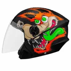 Capacete Moto Aberto Coyote New Three Elite Fosco Pro Tork