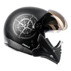 Capacete Moto Aberto Peels F-21 com viseira dupla