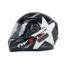 Capacete Fechado Fw3 Gtx Star Masculino Feminino Com Oculos