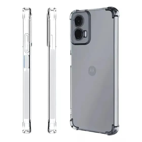 Capa Capinha Case Anti Queda + Película 3D Para Moto G34