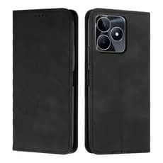 Capa Carteira Flip + Película 3D Para Xiaomi Realme C53